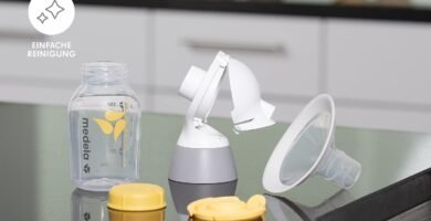 Medela Solo - Sacaleches eléctrico, notablemente más silencioso, recargable por USB, con protector mamario PersonalFit Flex