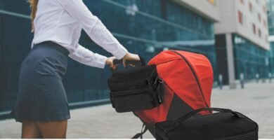 Mujer con Bolsa De Lactancia Portátil, Bolsa Para Extractor De Leche De 7,09 Pulgadas, Bolsas Para Extractor De Leche Con Almohadilla