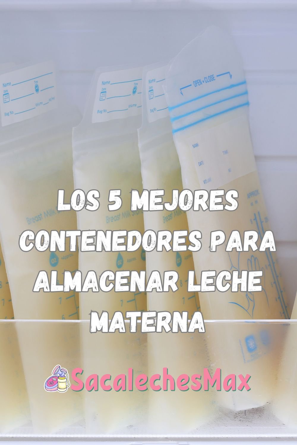 Los 5 mejores contenedores para almacenar leche materna