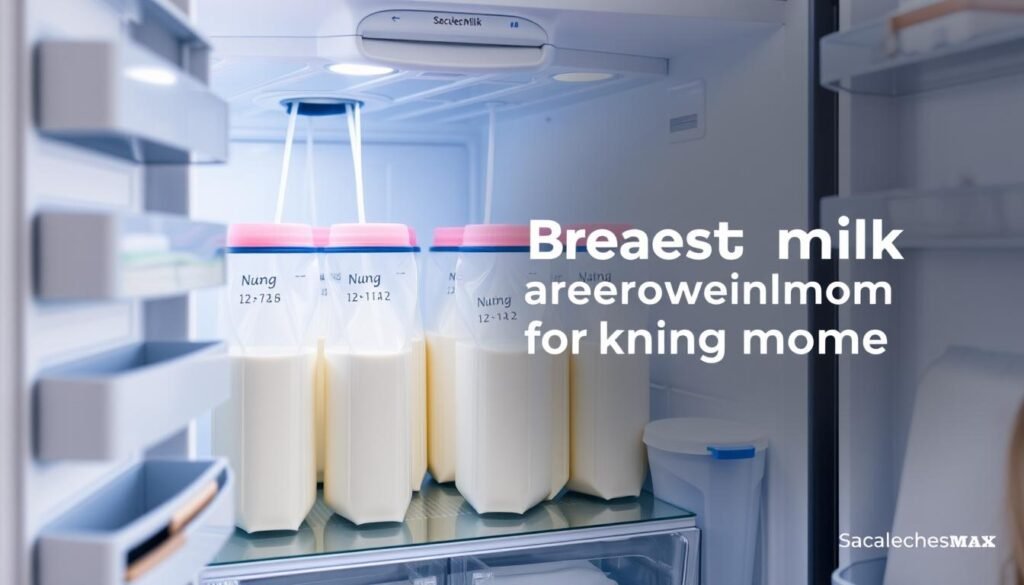 refrigeración de leche materna